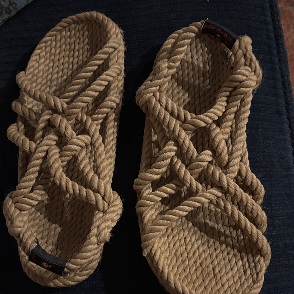 Tan Rope Sandals